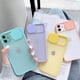 thumbnail image 2 of Funda de teléfono con protección de lente de cámara para iPhone 11 12 13 14 Pro Max 8 7 6 Plus XR Xs Max X SE 2020, funda trasera suave de Color caramelo Tan Jianjun unisex, 2 of 2