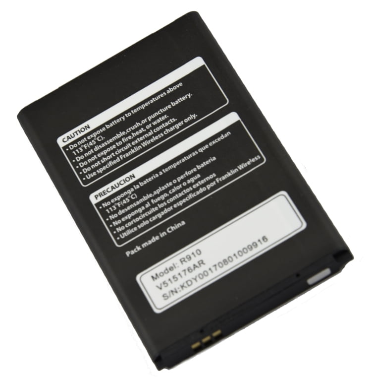 Replacement Battery for for Franklin Wireless WiFi Mobile Hotspot R910 Repair Part Fix Dead Power Issue Fit Model R910 Sprint 4G LTE