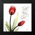 thumbnail image 2 of Koetsier, Albert 20x20 Black Modern Framed Museum Art Print Titled - Be Still Tulip C64, 2 of 5