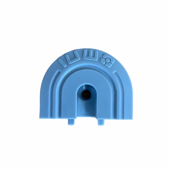 End Cap for Flange Series L-Track | GREY | QC06088