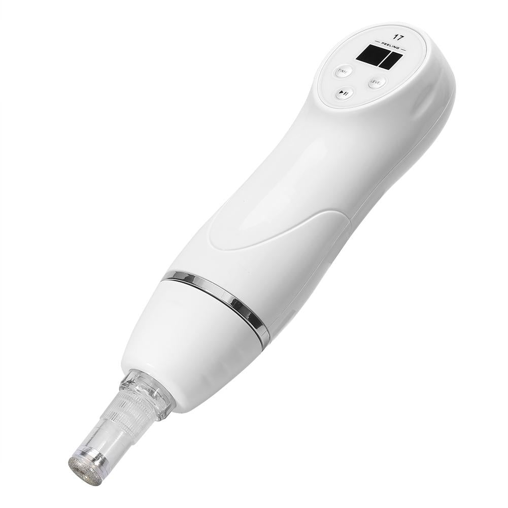 Tebru Portable Diamond Dermabrasion Pen Acne Blackhead Removal Vacuum