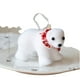 thumbnail image 1 of Adorno Navideño de Oso Blanco Flocado | Pequeño y Bonito Adorno para Árbol de Navidad | Decoración Colgante Suave y Duradera para Manijas de Puertas de Árboles, Regalos y Detalles de Temporada para E, 1 of 3