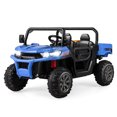 thumbnail image 3 of CIPACHO 2-Seater Kids Ride On Dump Truck with Dump Bed and Shovel, Ride on Construction Vehicle, Ideal Gift for Kids, Blue, 3 of 4