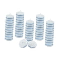 thumbnail image 2 of Cabezales de cepillo para el inodoro recarga resistente a la luz desechable para el baño de baño 50 piezas, 2 of 8