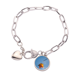 thumbnail image 1 of Cielo naturaleza paisajes ciencia de arce Pulsera de cadena de corazón joyería encanto moda, 1 of 3
