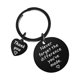 thumbnail image 1 of Llavero inspirador de acero inoxidable con frase motivadora | Regalo de amor y agradecimiento para amigos | Llavero motivacional para mujeres, hombres y estudiantes, 1 of 1