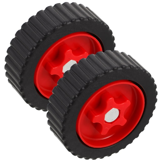 VERDANVERSE 2Pcs Generator Wheels Plastic Lawn Mower Auxiliary Wheel For Garden Maintenance Tasks