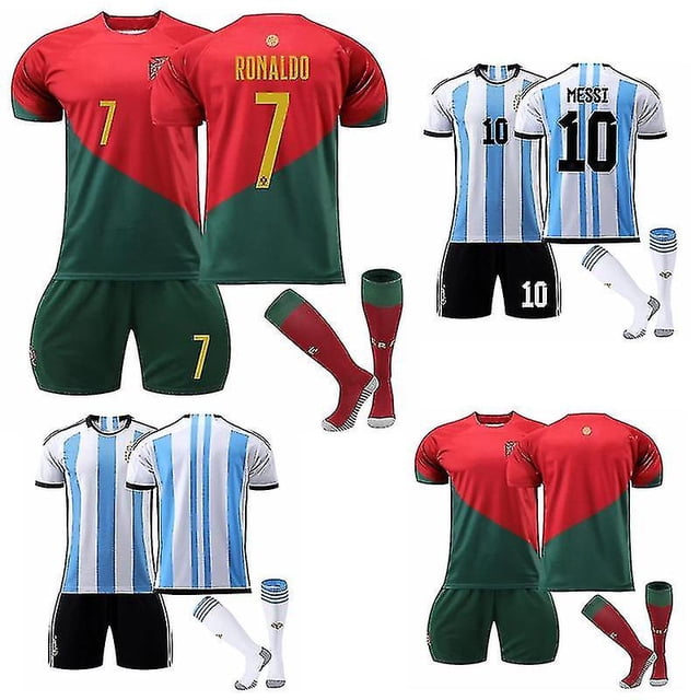 22-23 Adults Kids Soccer Set Soccer Training Suit Z