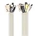 thumbnail image 3 of UT Wire UTW-FCW12-WH Câble Flexible Extensible, 12 Pieds, Blanc / 2 Pack, 3 of 4