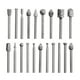 thumbnail image 1 of 20 piezas de fresas de carburo para muelas para herramienta rotativa Taladro eléctrico Jueg Abanopi Bits de amoladora, 1 of 7