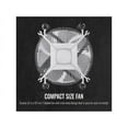 thumbnail image 3 of Thermaltake 95W Gravity A2 CPU Cooler, 92mm 4-Pins PWM 1200-3500rpm Aluminum Extrusion CPU Cooling Fan for AMD AM4, CL-P078-AL09WT-A, 3 of 6