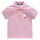 thumbnail image 3 of Hello Kitty nueva ropa para niños camisa polo de algodón de dibujos animados para bebé chica dulce lindo moda top chico guapo solapa uniforme camiseta, 3 of 5