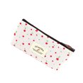 thumbnail image 1 of Matsuzay Bolso cosmético floral de moda para los viajeros de moda Cremallera de lona Estuches de lápices con cremallera Flor Carpetas de archivos Blanco, 1 of 6