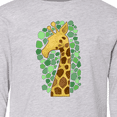 thumbnail image 4 of Inktastic Giraffe silhouette Long Sleeve Youth T-Shirt, 4 of 5