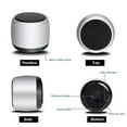 thumbnail image 5 of Mini Wireless Speaker Compatible With Amazon Fire HD 8 / Plus (10th Gen 2020 Release), Amazon Fire HD 10 / Plus (11th Gen 2021 Release) - Hands-free Microphone Audio Multimedia Rechargeable Silver, 5 of 7