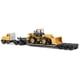 thumbnail image 4 of Diecast Masters 1/87 Caterpillar CT681 Camión Day Cab con Remolque Lowboy y Cargadora 950G, 4 of 7