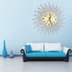 thumbnail image 3 of Reloj de pared decorativo Sunnimix Diamante de lujo 38cm Oro, 3 of 7