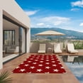 thumbnail image 2 of 4th of July Outdoor Rug 3x5 Ft, Non Slip Washable Area Rug, Vintage Independence Day Red Star Patio Rugs Carpet Runner, Large Floor Mat for Indoor/Outdoor Deck Porch Camping, 2 of 8
