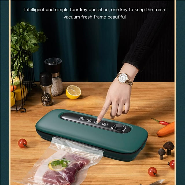 Food Vacuum Sealer Automatic Food Saver Machine Intelligent Food modern Storage Packer Non-slip Packing Machine