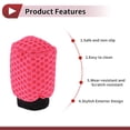 thumbnail image 4 of Protector Universal de Pomo de Cambio de Auto Unique Bargains Cubierta de Pomo de Cambio Cubierta de Freno de Mano Cubierta de Pomo de Cambio Poliéster Rosa Rojo, 4 of 6