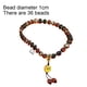 thumbnail image 2 of Pulsera de cuentas de mala 108/36, piedras preciosas curativas, yoga, meditación, collar de cuentas de oración de mala de mano, 2 of 5
