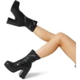 thumbnail image 3 of Botas Dream Paris para Dama Casual Botin Negro Talla 23, 3 of 5