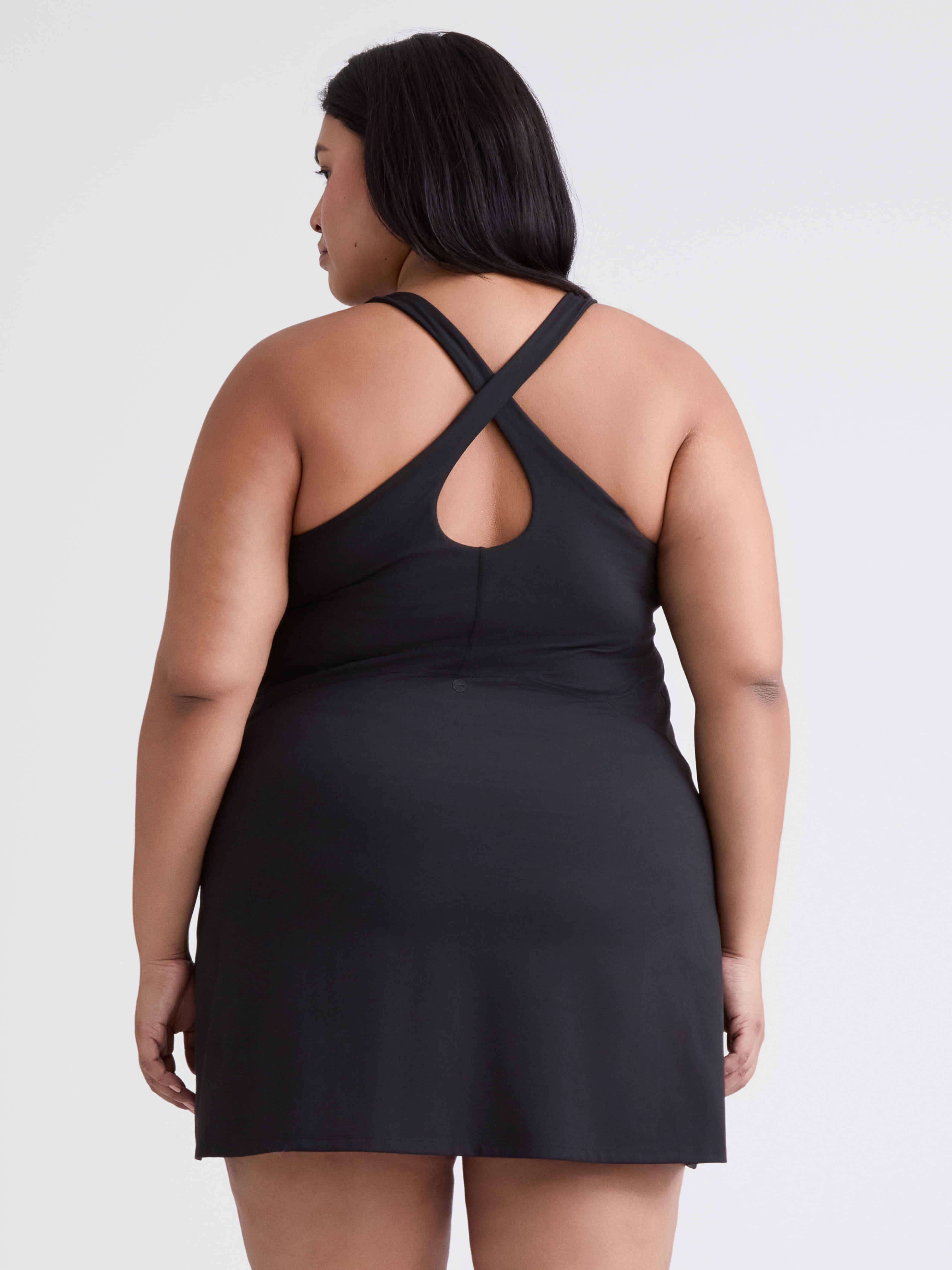 Avia Women's and Women's Plus Active Dress with Built In Bra, Sizes XS-4X