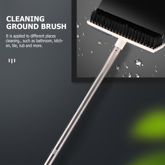 Household Handle Scrub Brush for Deep Cleaning - Effective Dirt and Grime Removal Tool for Tough