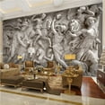 thumbnail image 1 of 3D Wallpaper Euro Roman Rustic Art SKU# WAL0065, 1 of 1