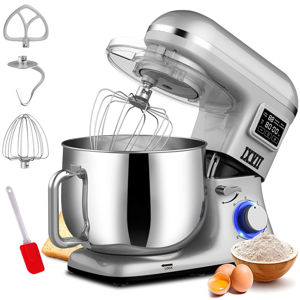 uhomepro 8.5QT Stand Mixer for Home Commercial, 6+0+PSpeed TiltHead