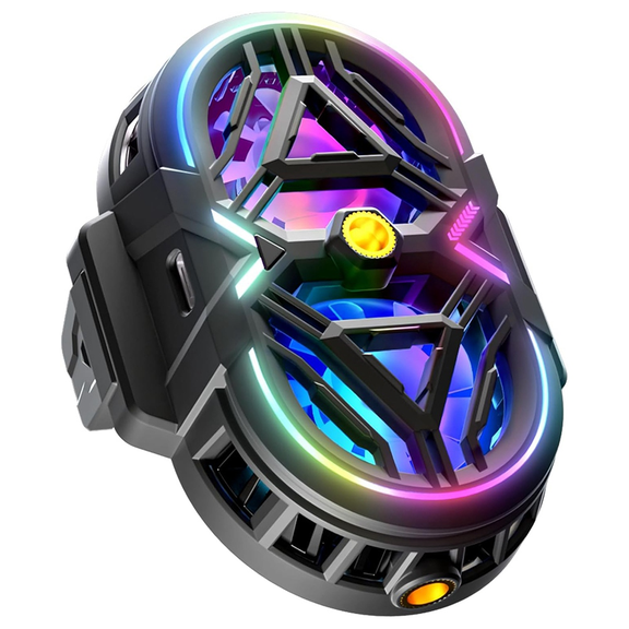 New Arrivals Cell Phone Cooler with LED Lights, Rechargeable Smartphones Radiator