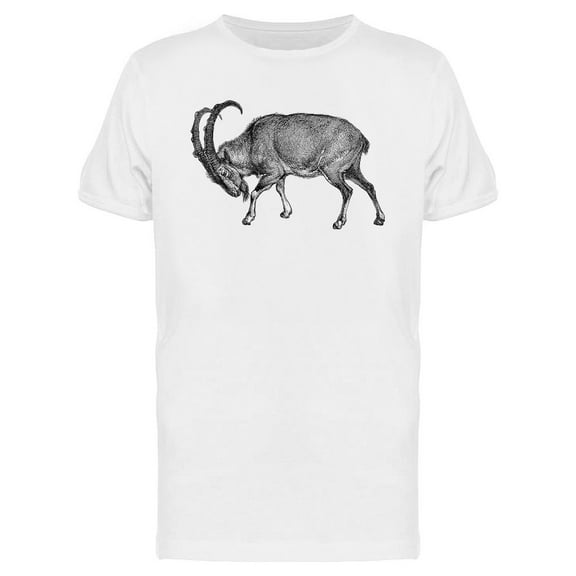 Wild Goat  T-Shirt Men -Image by Shutterstock, Male XX-Large