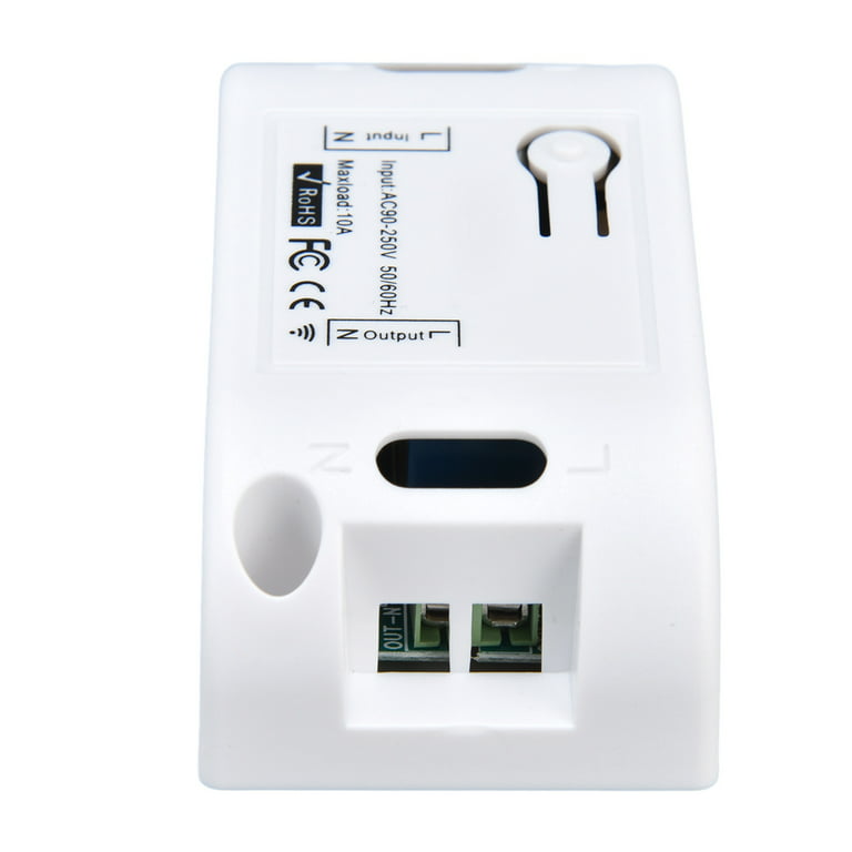 HAPYTHDA Smart Plug with Remote, 2.4GHz Wi-Fi & RF433 Wireless