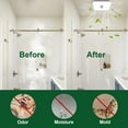 thumbnail image 5 of Akicon Bathroom Exhaust Fan with Light, Dimmable 3CCT LED Light with Night Light Bathroom Fans for Ceiling, 90 CFM, 1.5 Sones Ventilation Fan for Home, Square, White, 5 of 10