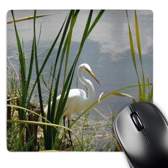 3dRose, Heron In Hiding, MousePad