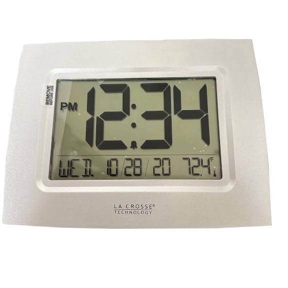 La Crosse Technology - WT-8002U-INT - Digital Wall Clock