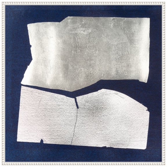 Amanti Art Cracked Ice I Framed Canvas Wall Art Print