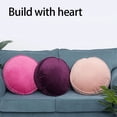 thumbnail image 4 of Coussin Amovible Invisible Fermeture Éclair Polyester Confortable Méditation Rond Coussin de Sol Fournitures de Bureau, 4 of 7