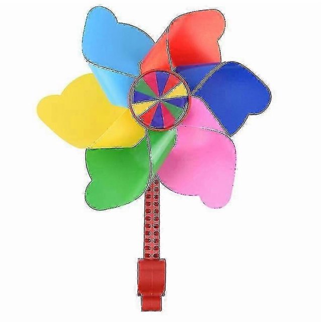 Children Bicycle Handlebar Pinwheel Colorful Bike Windmill Tricycle Windmill Bike Decoration