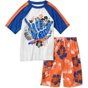 Boys 2pc Rashguard Set