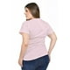 thumbnail image 3 of Playera "Piña Colada" Roman Fashion /Tallas Extras, 9001-11 (Rosa) rosa 36, 3 of 5