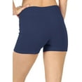 thumbnail image 3 of Womens Cotton Thick Band Running Yoga Shorts, 3 of 7