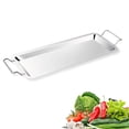 thumbnail image 2 of Monstrate Soporte plegable para parrilla de pierna de pollo de acero inoxidable, soporte para asador de barbacoa, accesorios para barbacoa Cocina y Comedor No.2 Monstrate HA024644-02, 2 of 6