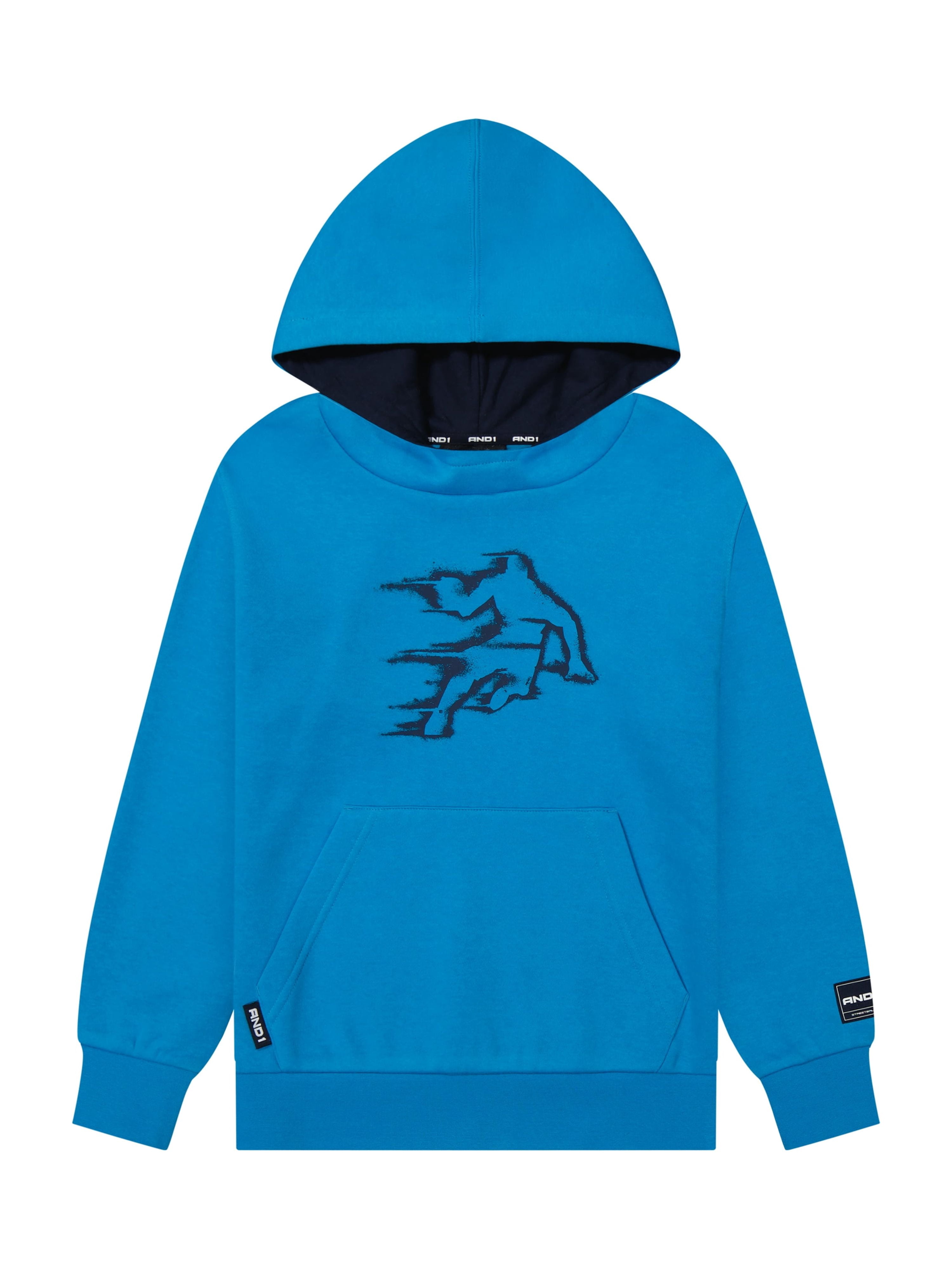 AND1 Boy's Athletic Graphic Fleece Hoodie, Sizes 4-18