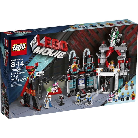 Pre-Owned The LEGO Movie Lord Business' Evil Lair Set LEGO 70809 [Damaged Package]
