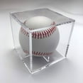 thumbnail image 2 of BESTYASH Baseball Display Cases for Balls 8x8x8in 1Pack Clear Acrylic Storage Box, 2 of 8