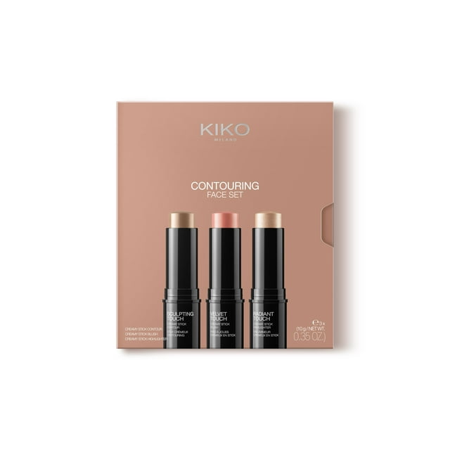 Kit de maquillaje KIKO Milano Contouring Face Set con 3 barras