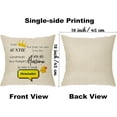 thumbnail image 2 of to My Aunt Inspirational Throw Pillow Cover Gift,Funny Cushion Cover Sometimes You Forget That You''re Awesome So This is Your Reminder for Auntie Birthday Christmas Mother''s Day Wedding (Auntie), 2 of 5