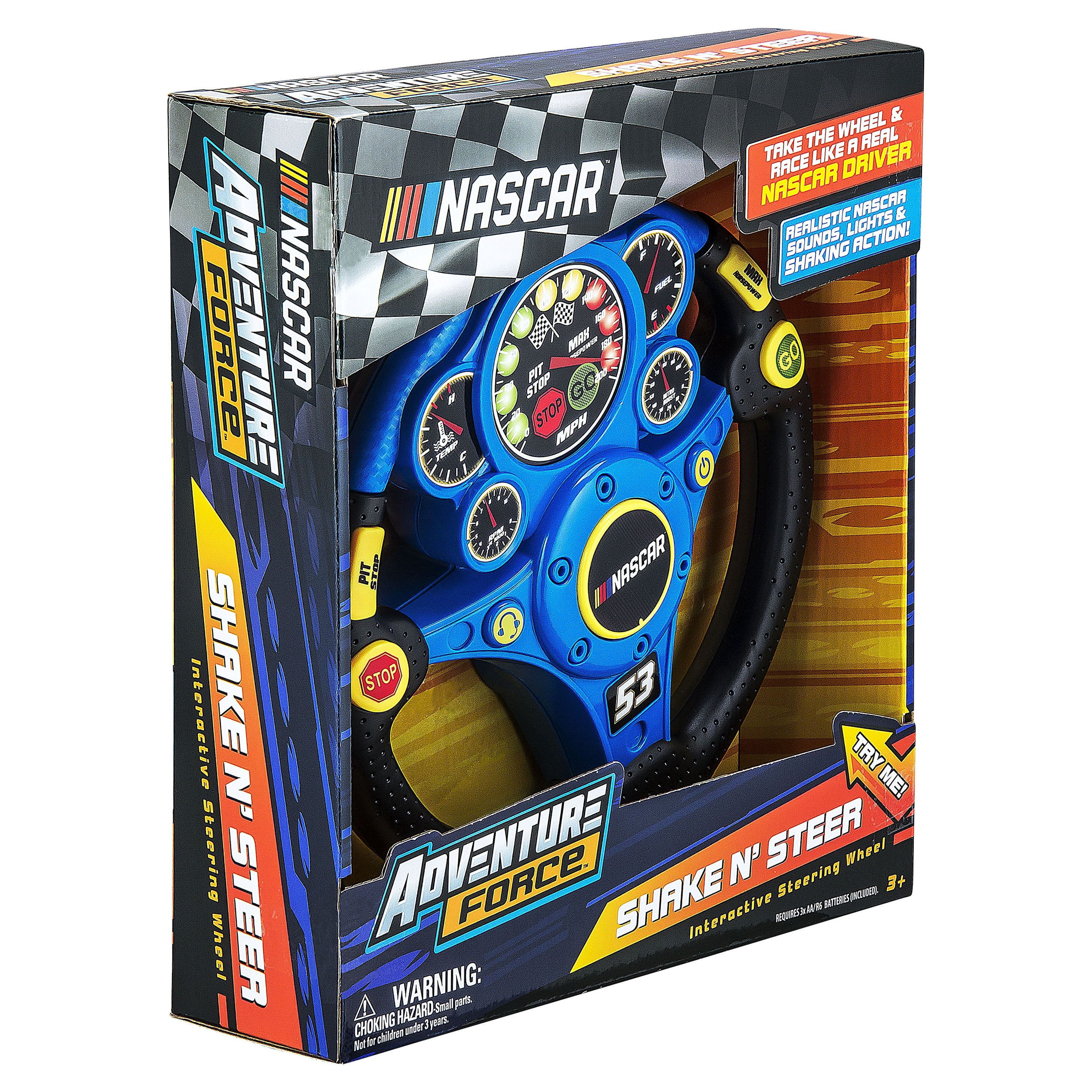 Adventure Force Shake N' Steer Vehicle Playset for Children Ages 3