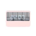 thumbnail image 1 of Naiovety Despertador digital LED Dormitorio Snooze Time Clocks Home Hotel Operado por Sala de estar Espejo interior Blanco Decoración del hogar Rosado, 1 of 6